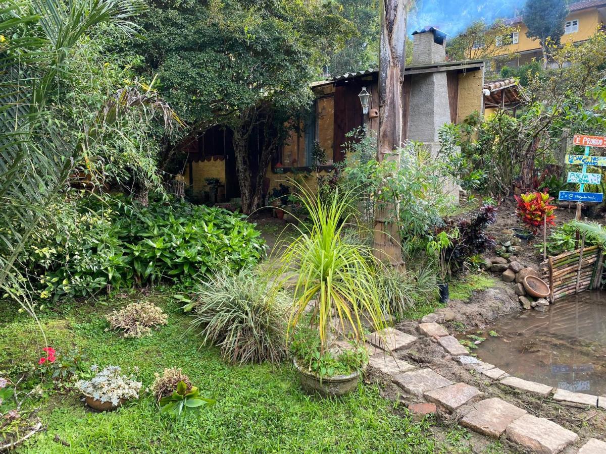 Pousada Jardim Secreto เตเรซอโปลิส ภายนอก รูปภาพ
